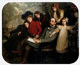 Jacques Emile Blanche The Poet Francis Viele-Griffin And His Family painting